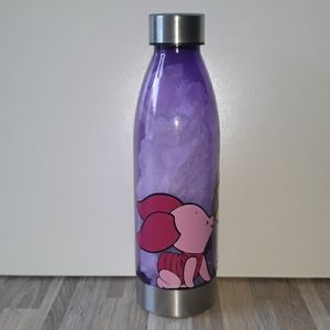 PURPLE PIGLET AND WINNE THE POOH WATER BOTTLE